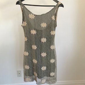 Vintage Boho Mini Dress
